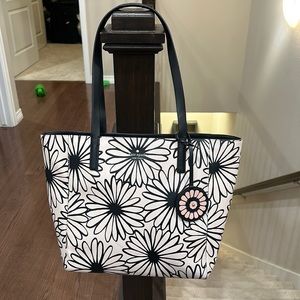 Kate Spade Flower Tote. Roomy, very clean inside and out!